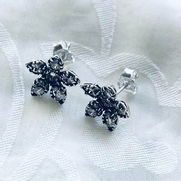 NWOT Stranger Things Demogorgon Stud Earrings – Sterling Silver 925 - Picture 12 of 14